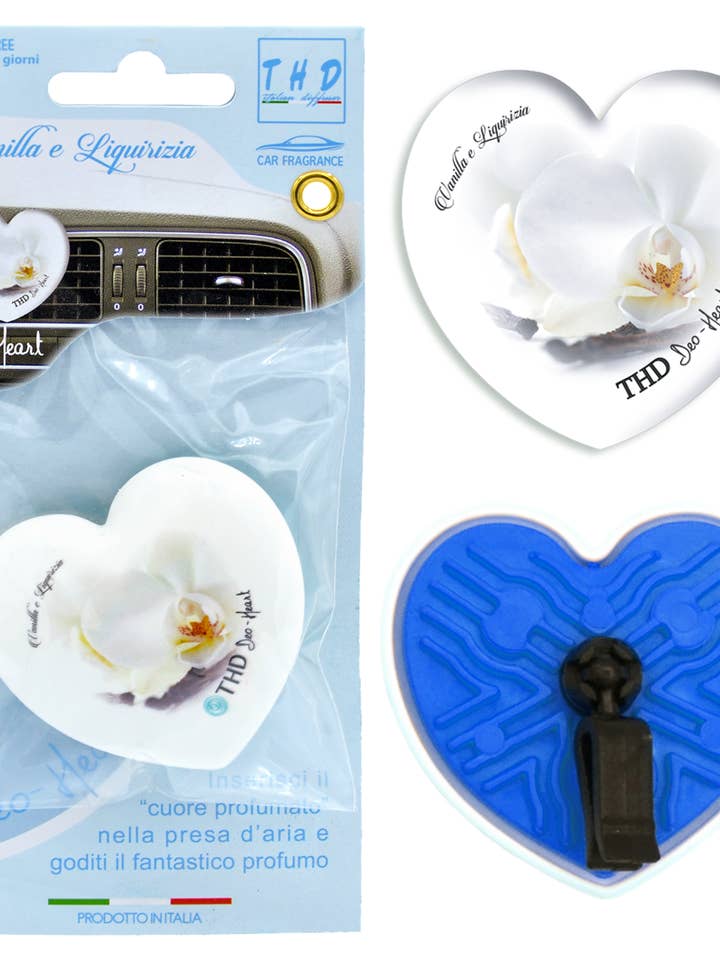 Deo-Heart Scented Heart Vanilla And Licorice 12/120 for wholesale by Thd Tophouse