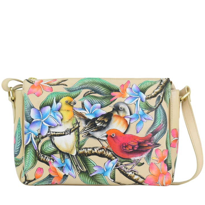 Organizer Umhängetasche - 7590 für den Großhandel von Anuschka | Vanya Lara (USA)