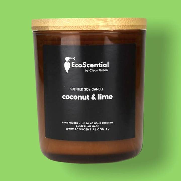 Candela media al cocco e lime per la vendita all'ingrosso da parte di Three Lifetimes