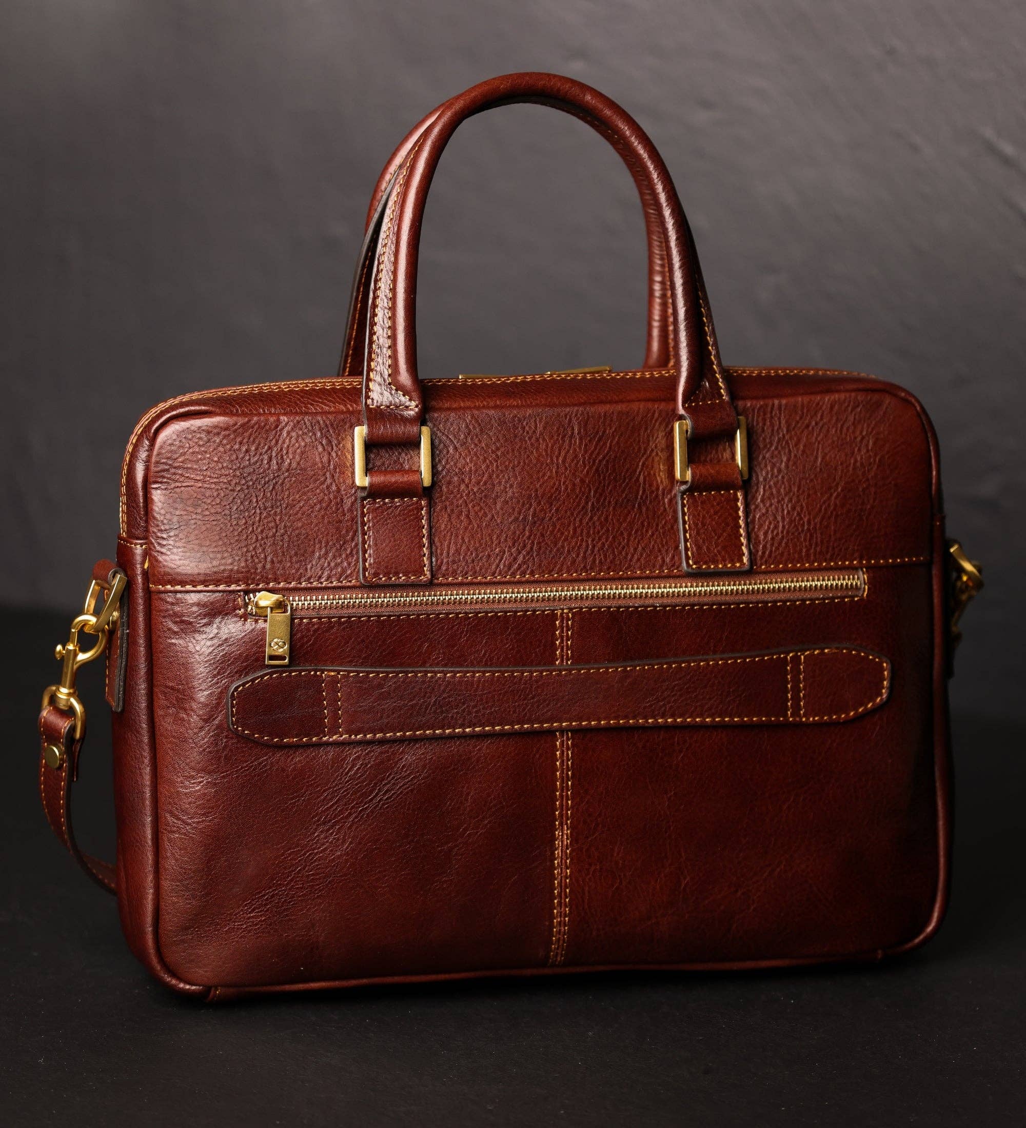 Time Resistance - Wholesale Briefcase - Unisex - Leather Briefcase Laptop Bag - Orlando8
