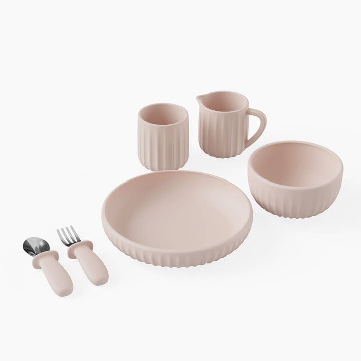 LittleKind - Wholesale Dinnerware Set - Kids & Baby - Henley Silicone Dinnerware Set1