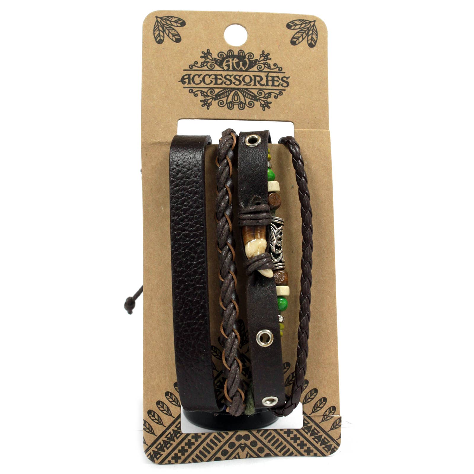 AWGifts Europe - Wholesale Jewelry Set - Men's Bracelet Sets - Dark & Handsome Assortment2