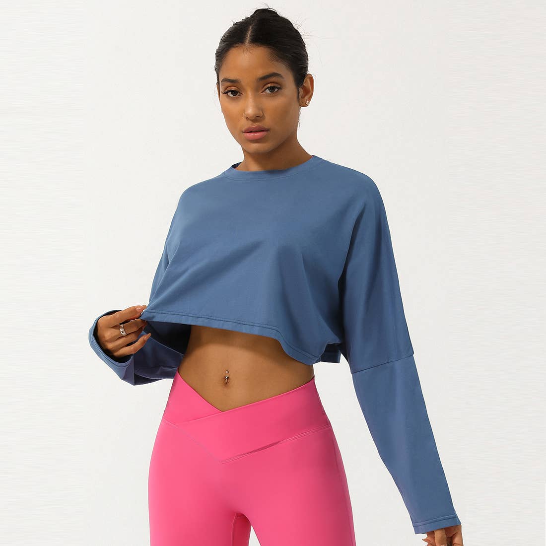 Sodalemon - Vente Chemise – femme - chemises amples à manches longues de yoga et de sport pour femmes7