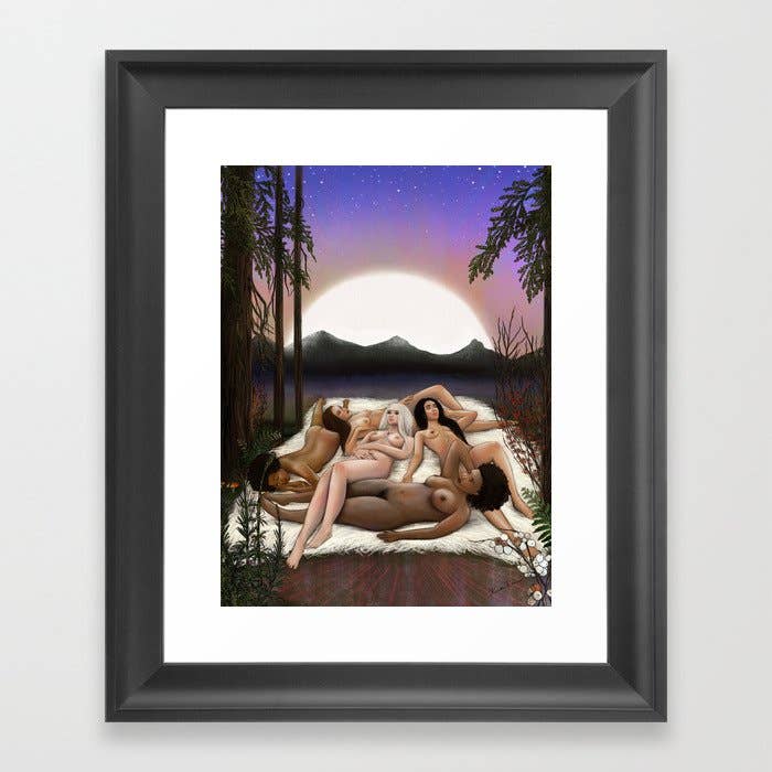 Kendra Hirons Art - Wholesale Art Print - Forest Nymphs3