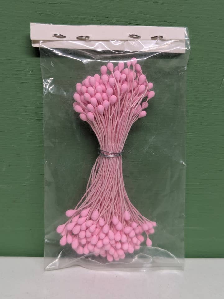 Pink stamens for wholesale by vintagegoodies