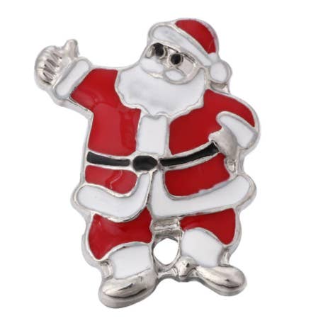 Snap Jewelry - Santa Claus snap - Christmas - Holiday for wholesale by Say It in A Snap Jewelry