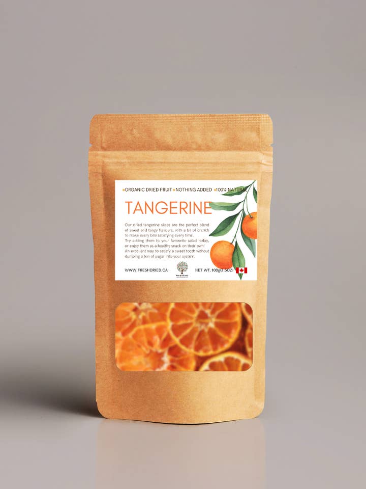Dried Tangerine Wheels - organic for wholesale by FreshDried