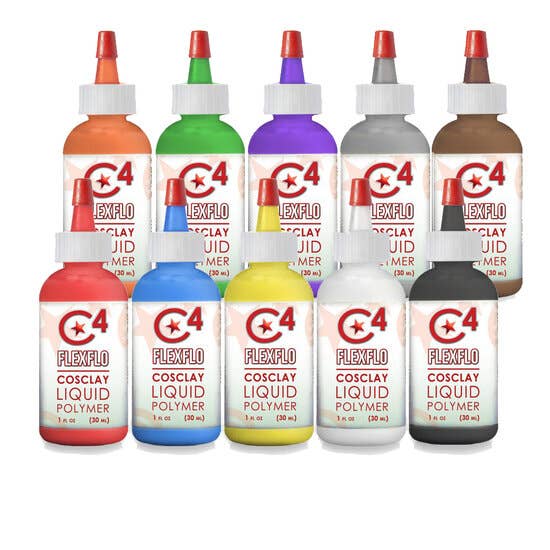 Zwajomi Clay - Wholesale Craft Supplies - Flexflo Deco 10 color pack