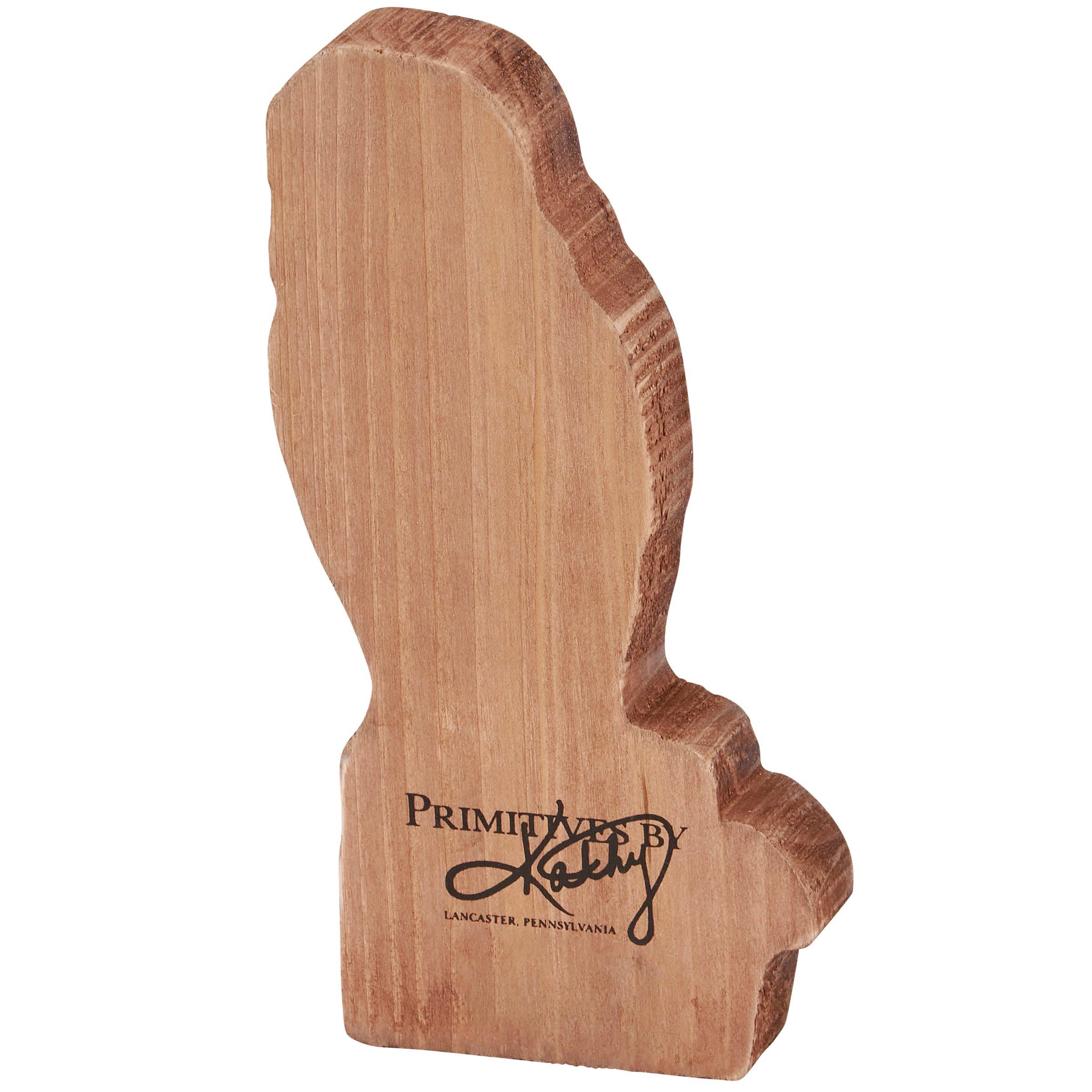 Primitives by Kathy - Wholesale Decorative Figurine - Woodland Owl Chunky Sitter1