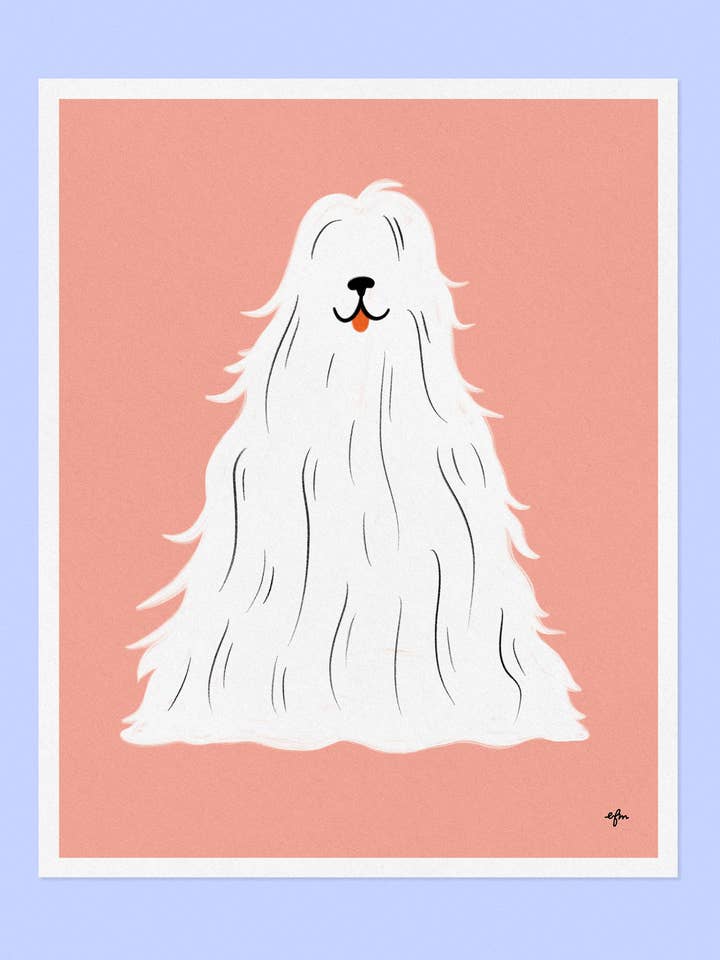 Floof Print for wholesale by Olivia Faye Co