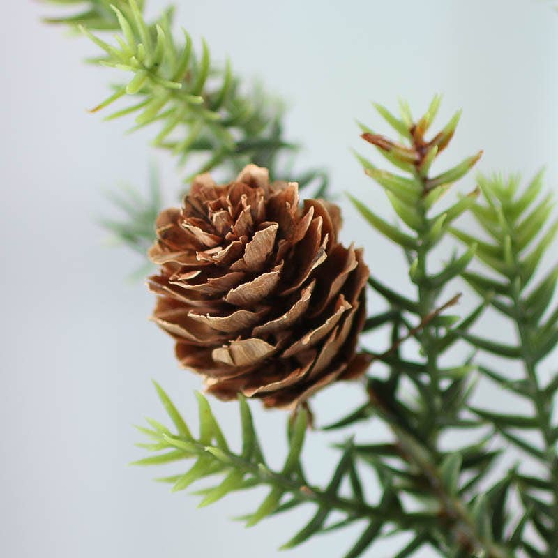 Factory Direct Craft - Wholesale Artificial Plant - 16-1/2" Artificial Cypress Pine Spray Stem 3