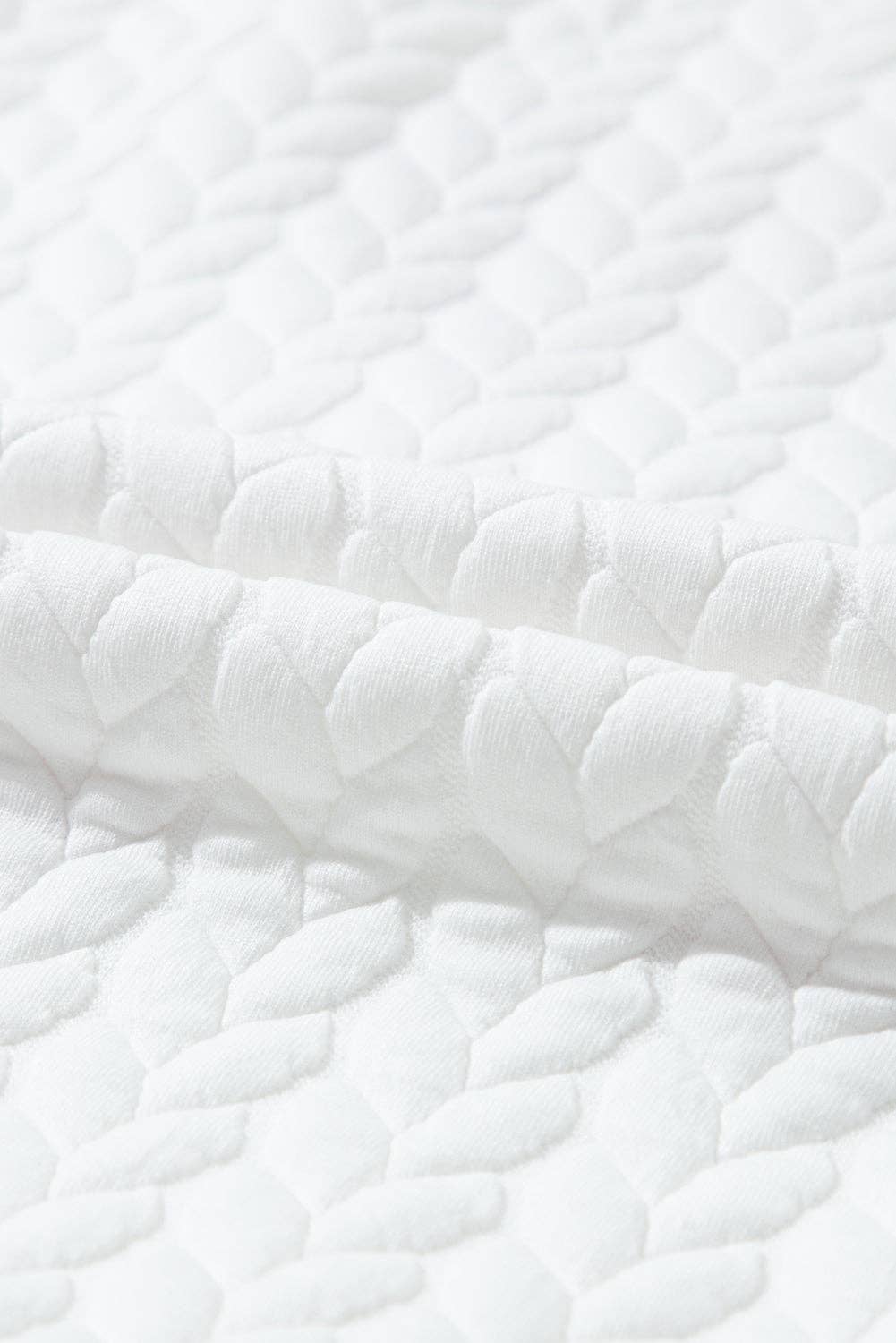 Suhkasana - Wholesale Sweatshirt - Women's - White LUCKY Chenille Embroidered Cable Knit Pullover Sweatshirt39