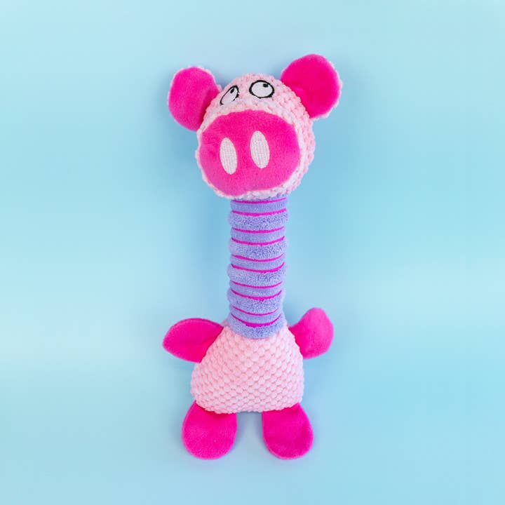Green Waves Co. - Wholesale Pet Plush Toy - Dog - Piggy Plush Toy