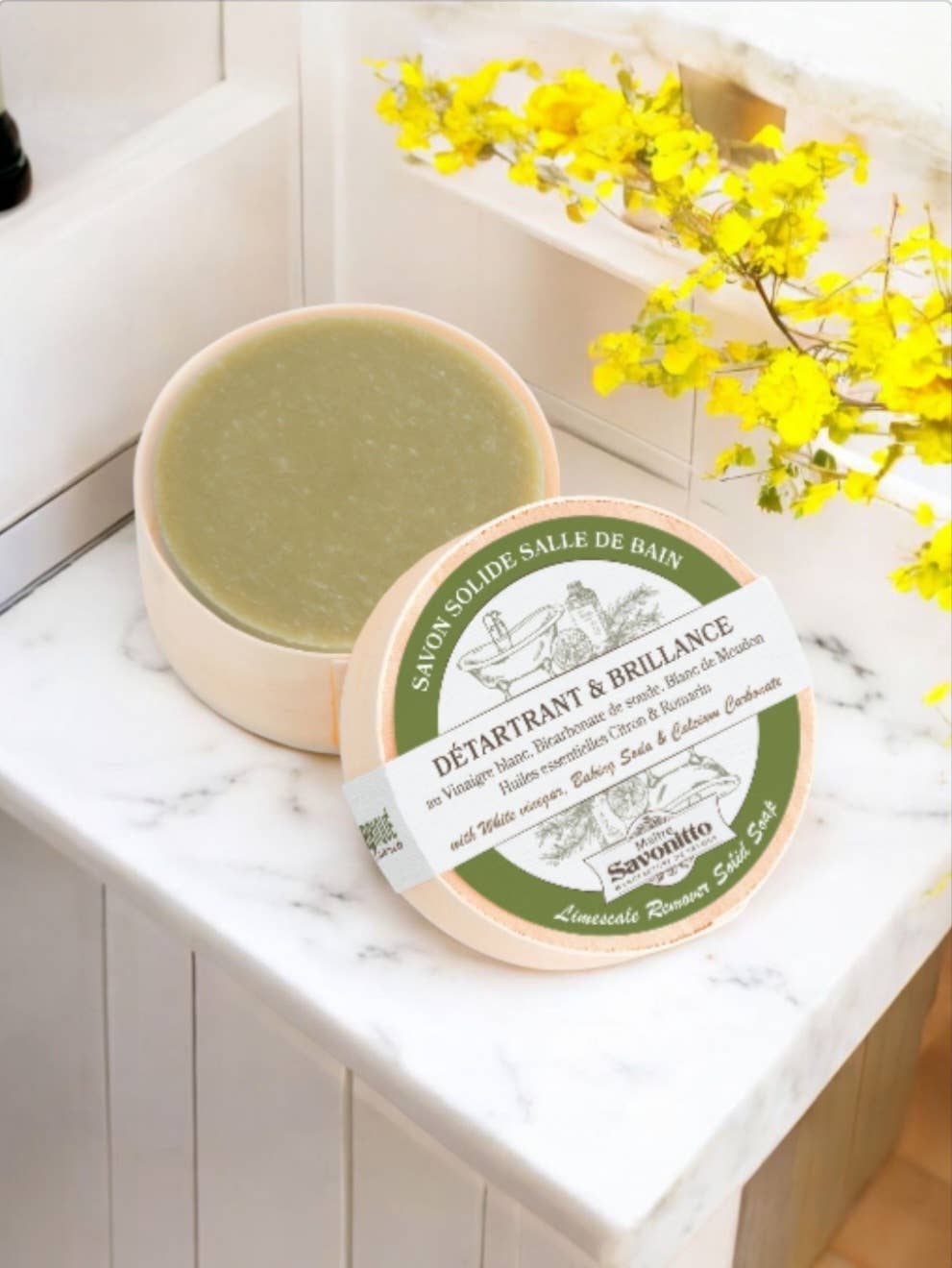 Maitre Savonitto – wholesale Bar Soap – Bathroom Cleansing Soap – Descaling & Shine3