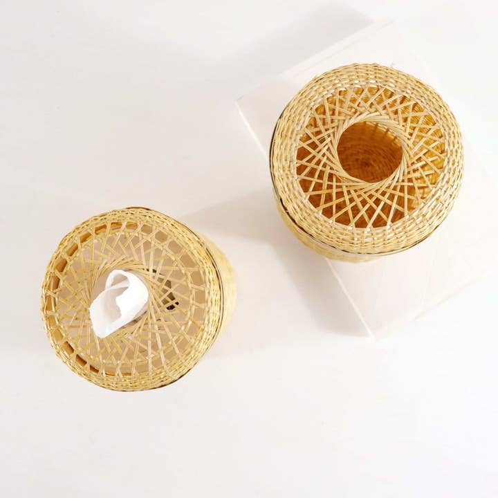 NEE RA NA- Bambus Taschentuchbox Abdeckung für den Großhandel von Thaihomeshop