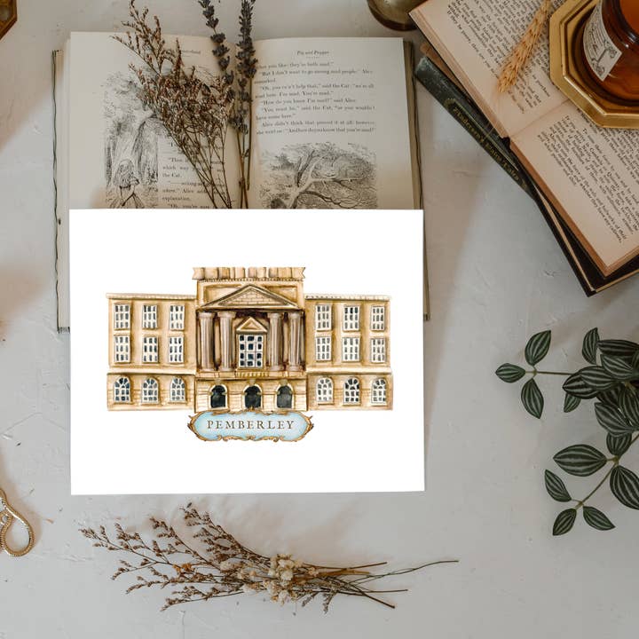 Fox and Wild - Wholesale Art Print - Pemberley Print. Pride and Prejudice