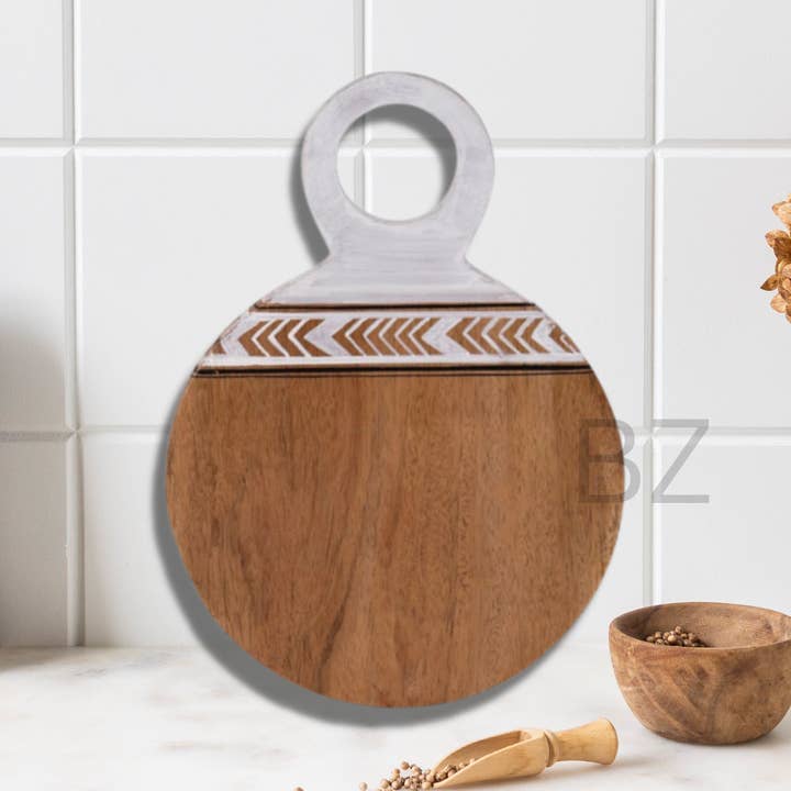 Tábua de Queijo Madeira de Manga por atacado de Bohozena