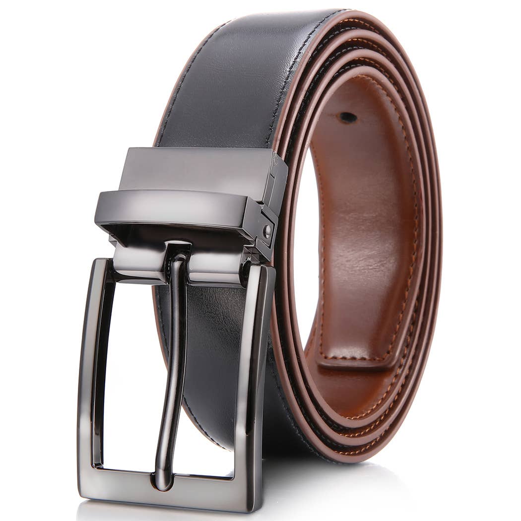 Mio Marino - Wholesale Belt - Men's - Chameleon Buckle Leather Belt4