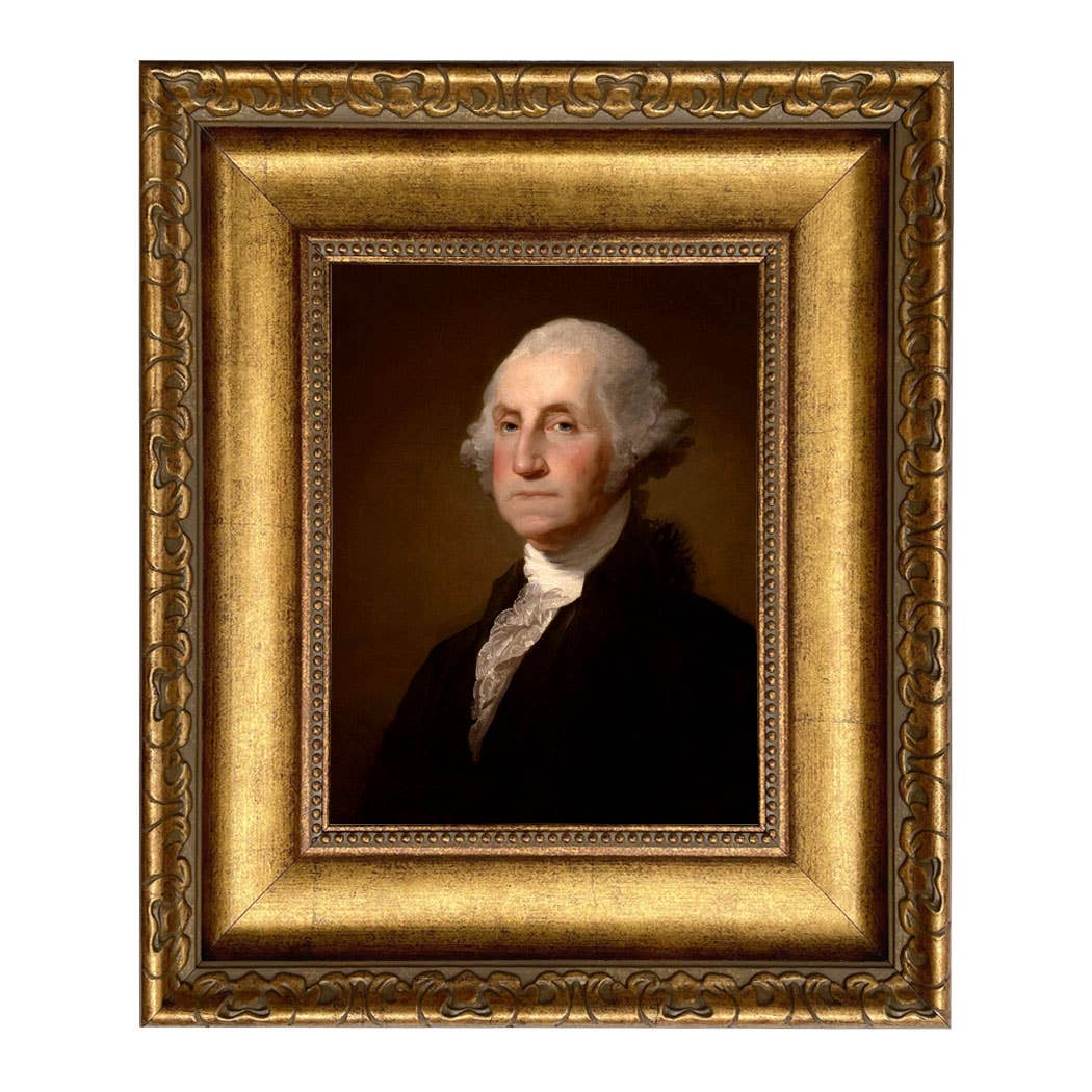 Madison Bay Co. - Historical Home Decor Reproductions - Wholesale Art Print - George Washington by Gilbert Stuart Vintage Painting Print37
