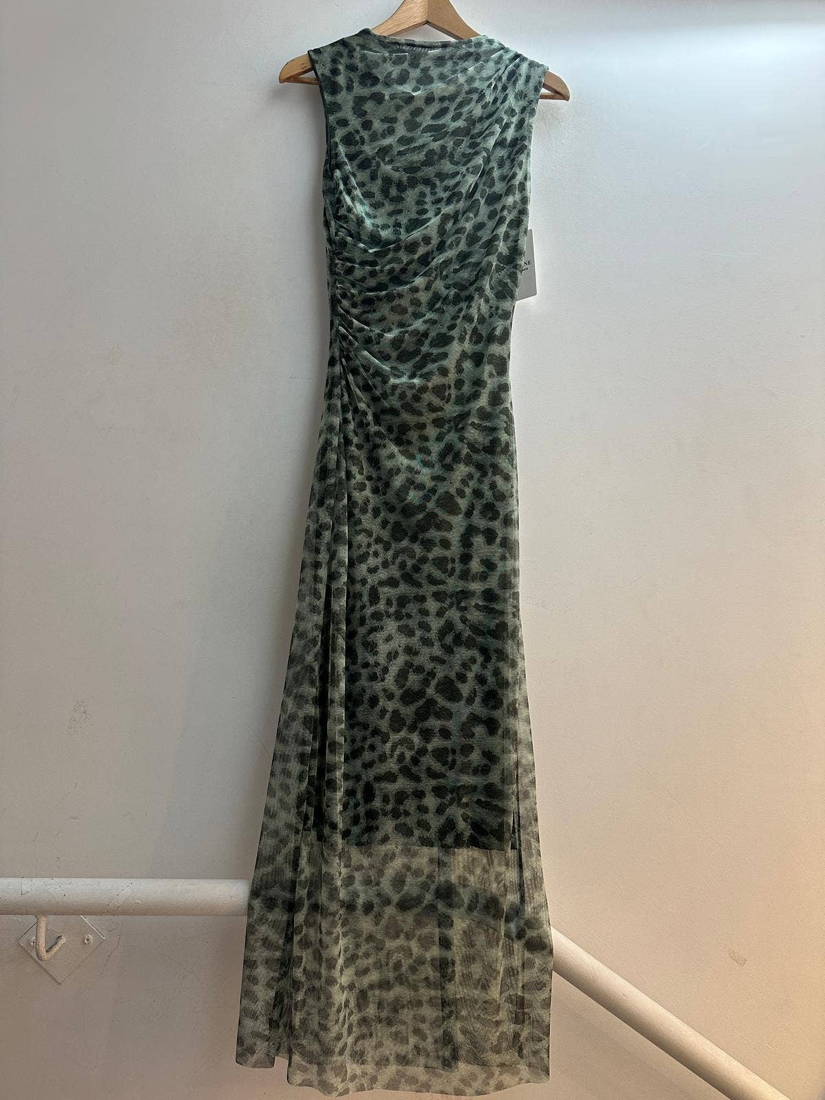 LORIANE – Engroshandel Kjole - Dame – Lang leopardprint kjole med for11