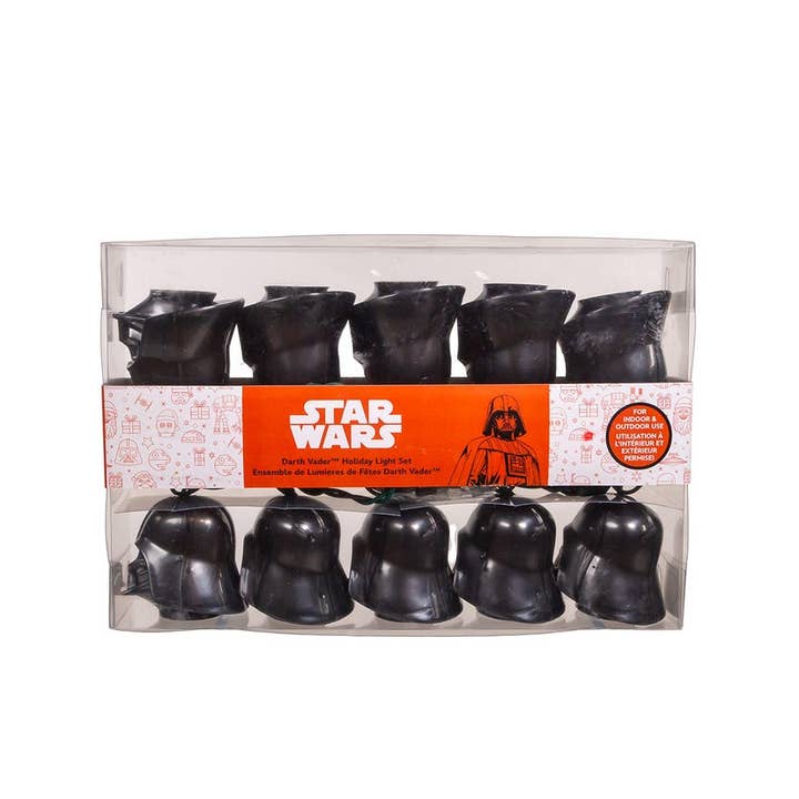 Kurt S. Adler, Inc. - Wholesale String Lights - 10L STAR WARS DARTH VADER HEAD SET8