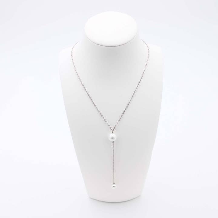 France Perles - Vendita all'ingrosso Collane di perline/perle - Collana di perle di Maiorca - 9 e 12 mm - Lunghezza 43 cm