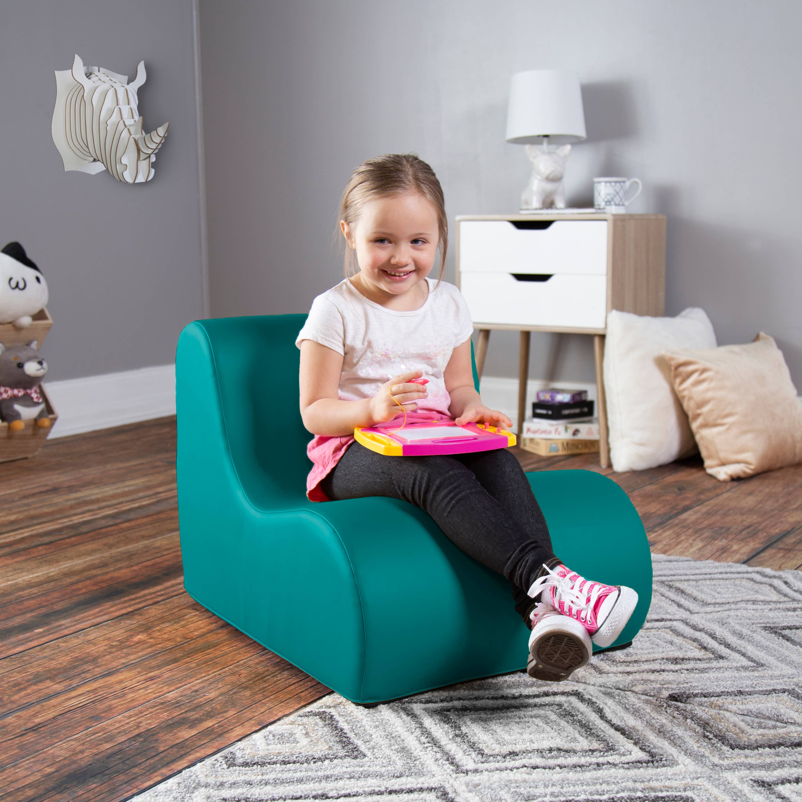 LuvU – wholesale Stol – Jaxx Midtown Jr klassrum mjukt skum stol - Premium Vinyl29