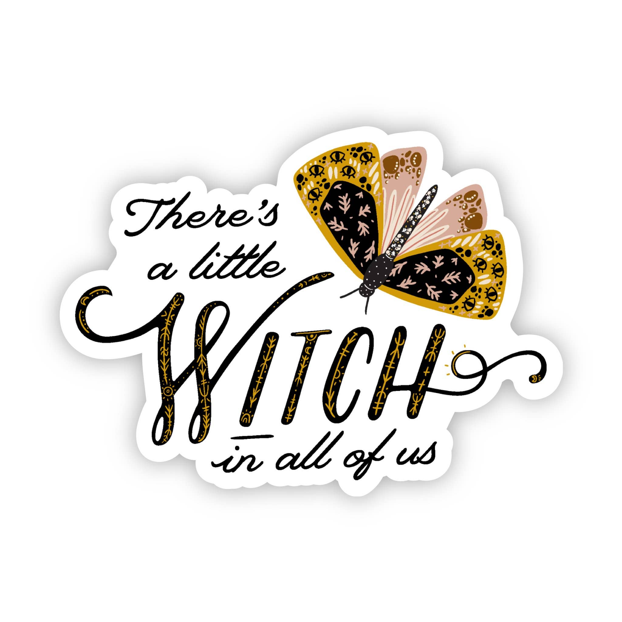 Kingdom of Threads - Wholesale Sticker - Little Witch In All Of Us Sticker, 3-inch4