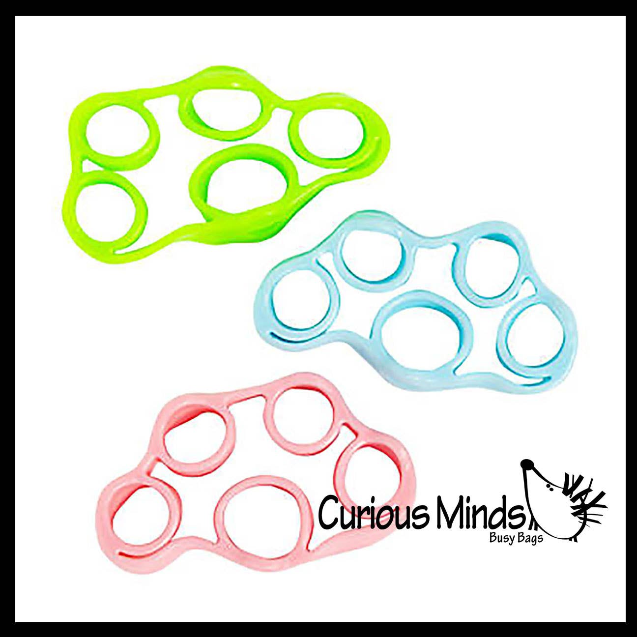 Curious Minds Toys - Wholesale Fidget Toy - Kids - 1 Stretchy Finger Fidget - Hand and Finger Strengthening Exe2