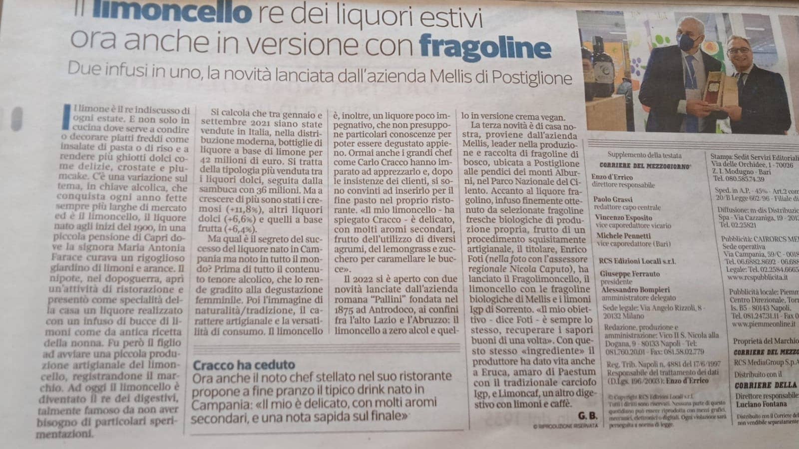 Mellis di Foti Enrico - Vendita all'ingrosso Liquore - Limoncaf Limoncello e caffè liquore, 100% made in Italy3