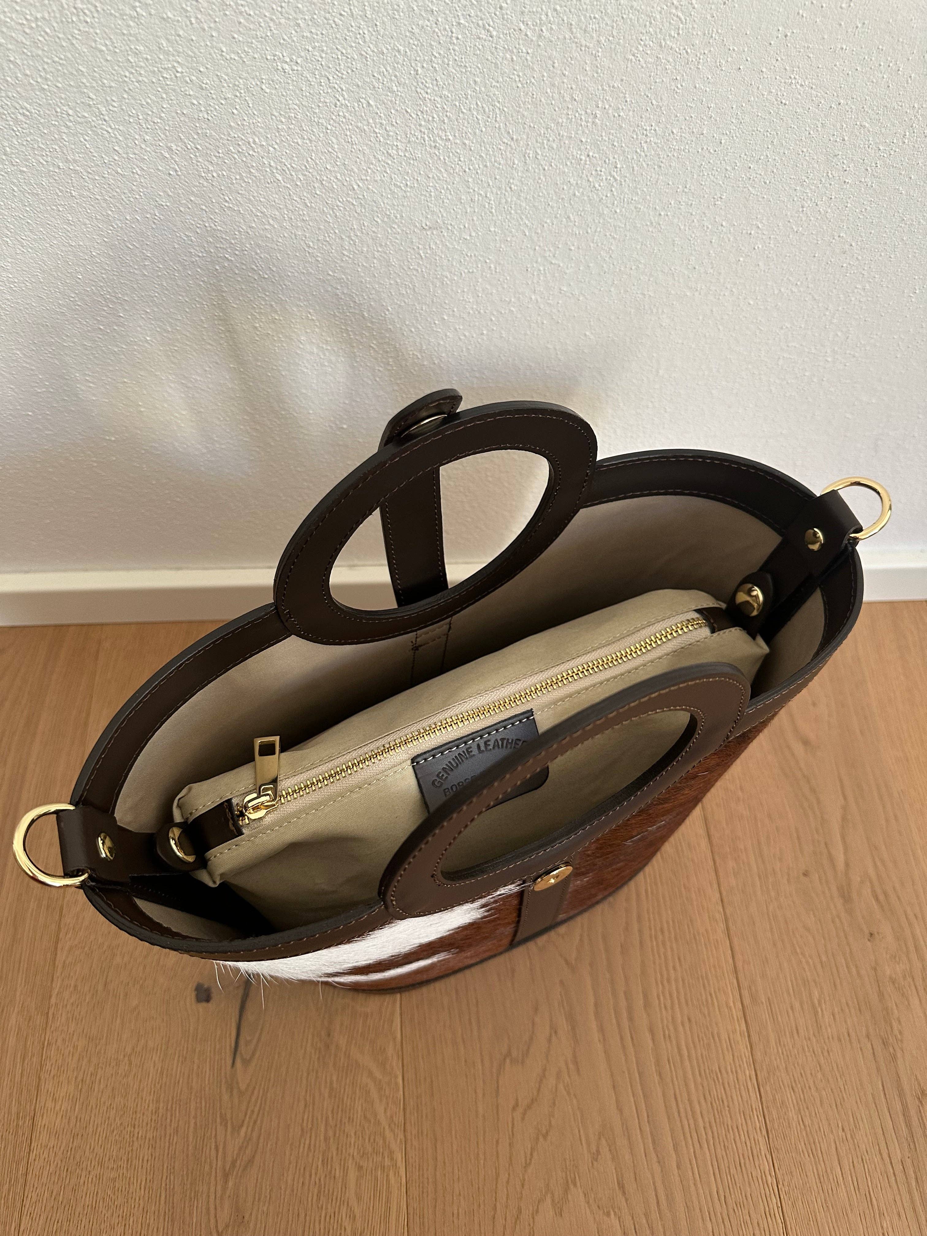 Zhade - Wholesale Top Handle Bag - Women's - CIRCLE- "little horse"6