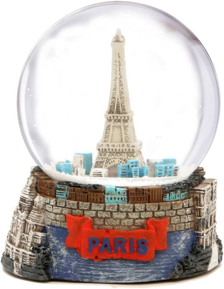 City Souvenirs - Vente Boule à neige - Boule à neige Paris [2,5 pouces]0