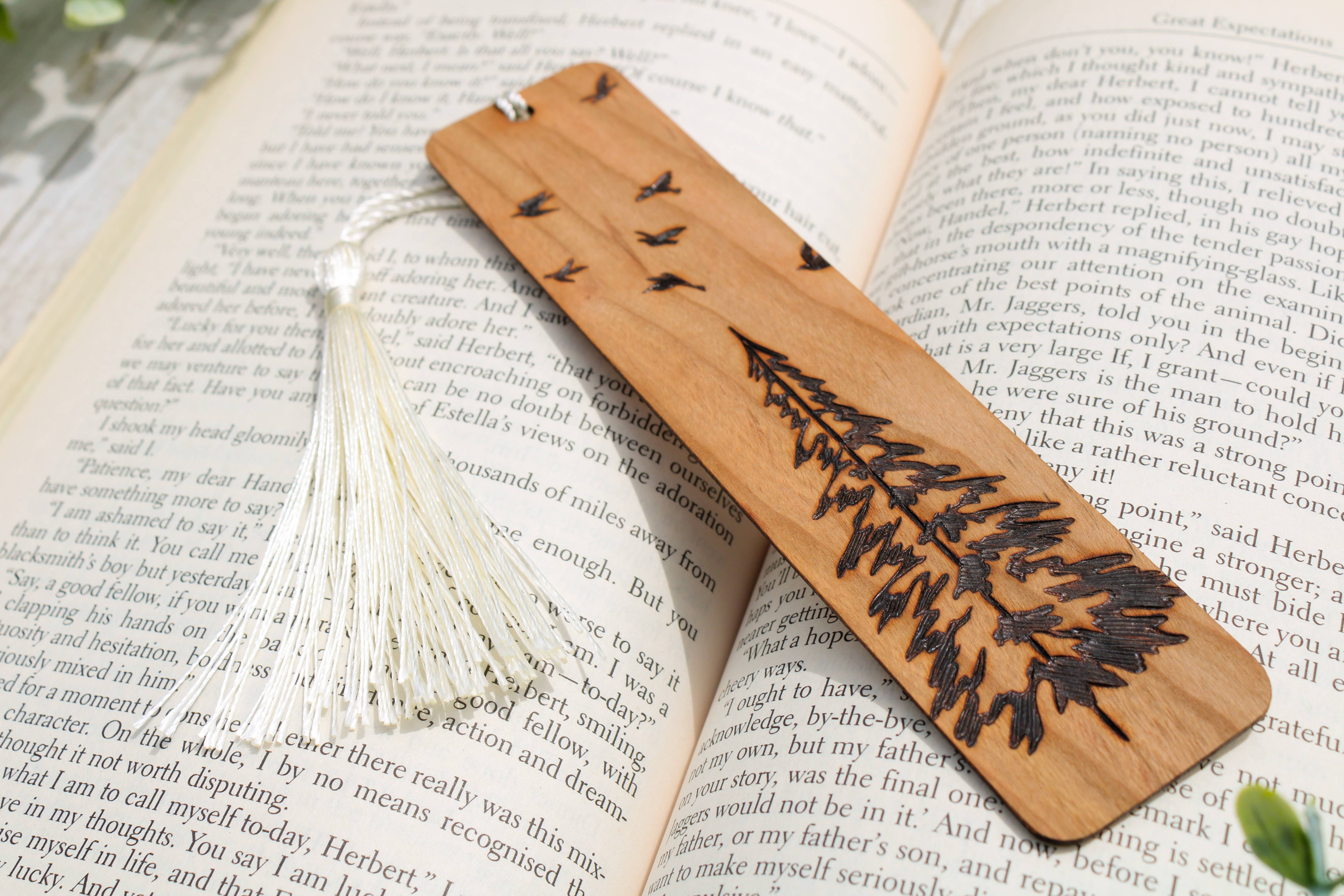 Northern Dreams Design - Wholesale Bookmark - Tree Wood Bookmark1