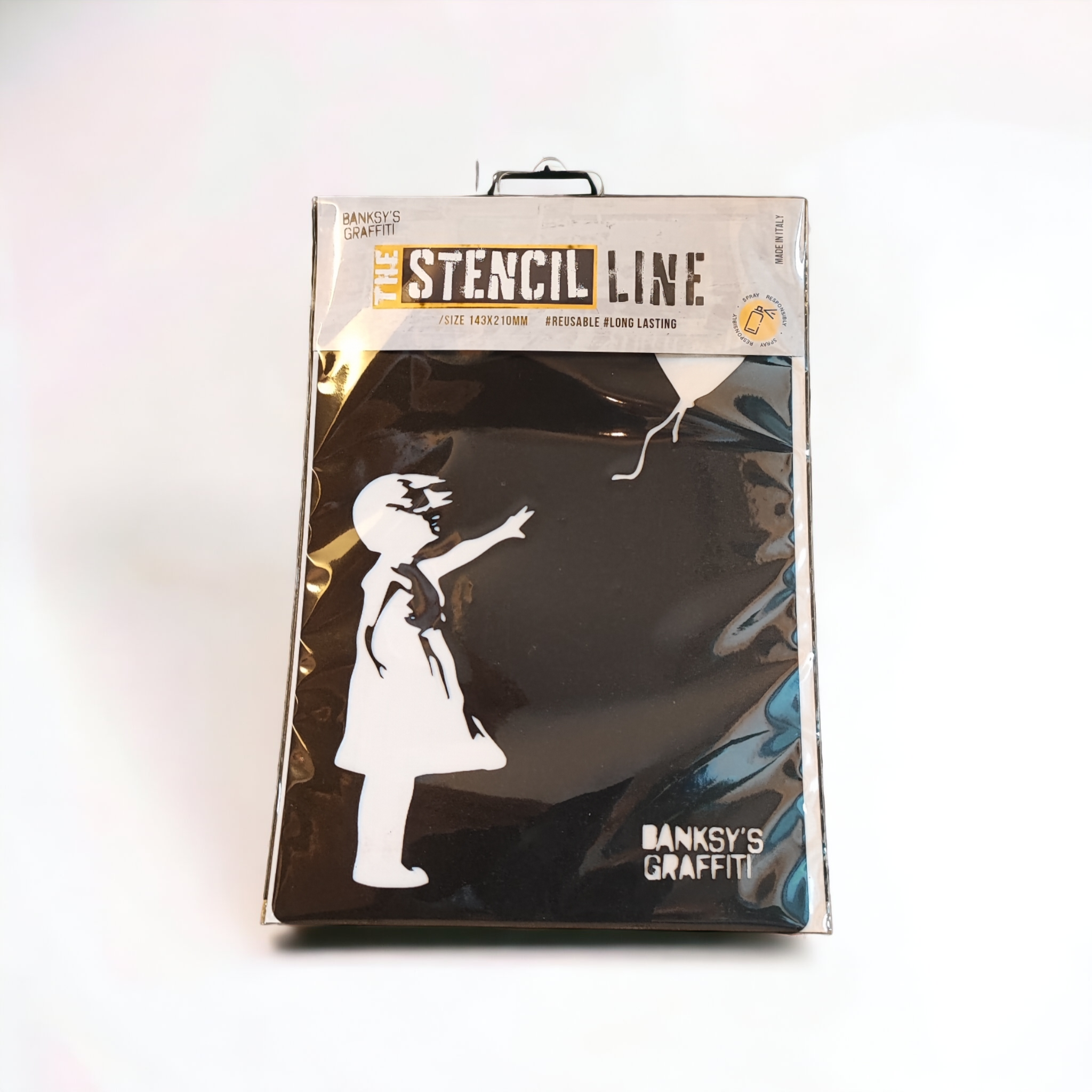 URBAN.ITY SRL - Wholesale Stencil/Craft Die - Banksy Stencil in PP - The Flower Thrower3