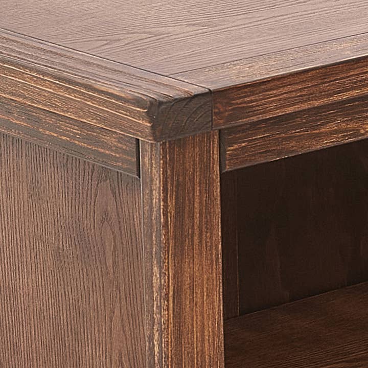 Greener Valley Trading - Wholesale Bookcase - Arise-Sun Solid Wood Low Bookshelf10