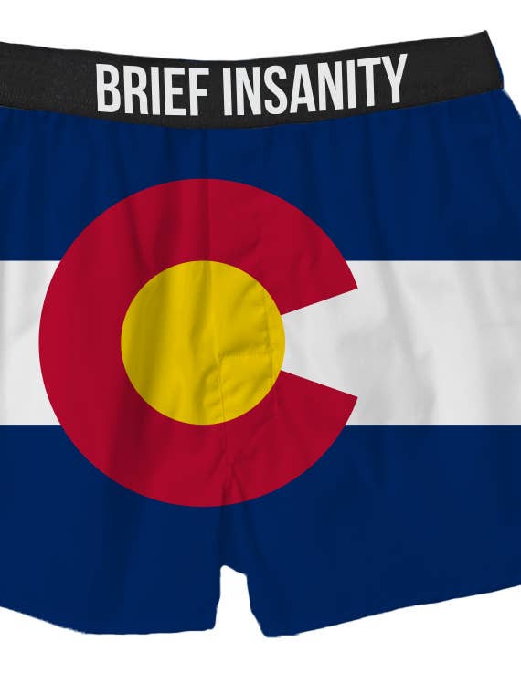 Colorado Flag Boxer for engroshandel hos BRIEF INSANITY