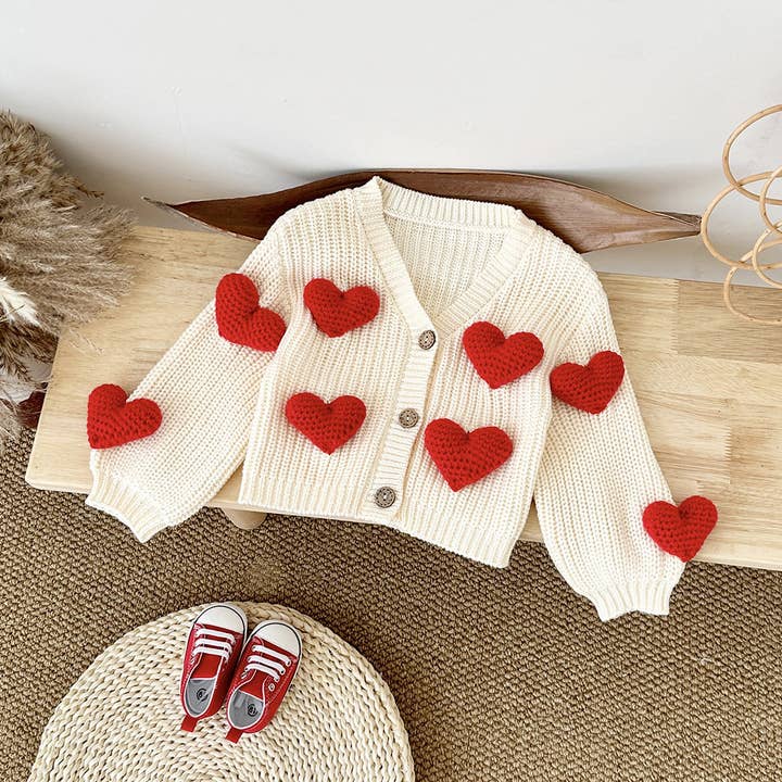 Breigoed Hart Lange Mouw Regular Bovenkleding voor wholesale door THE INTSUP USA