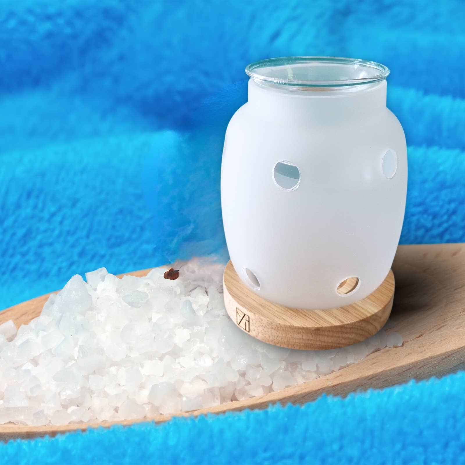 Zen'Arôme - Wholesale Oil Warmer - Scented Wax Burner Inspiration Series Siete - Wood & Glass18