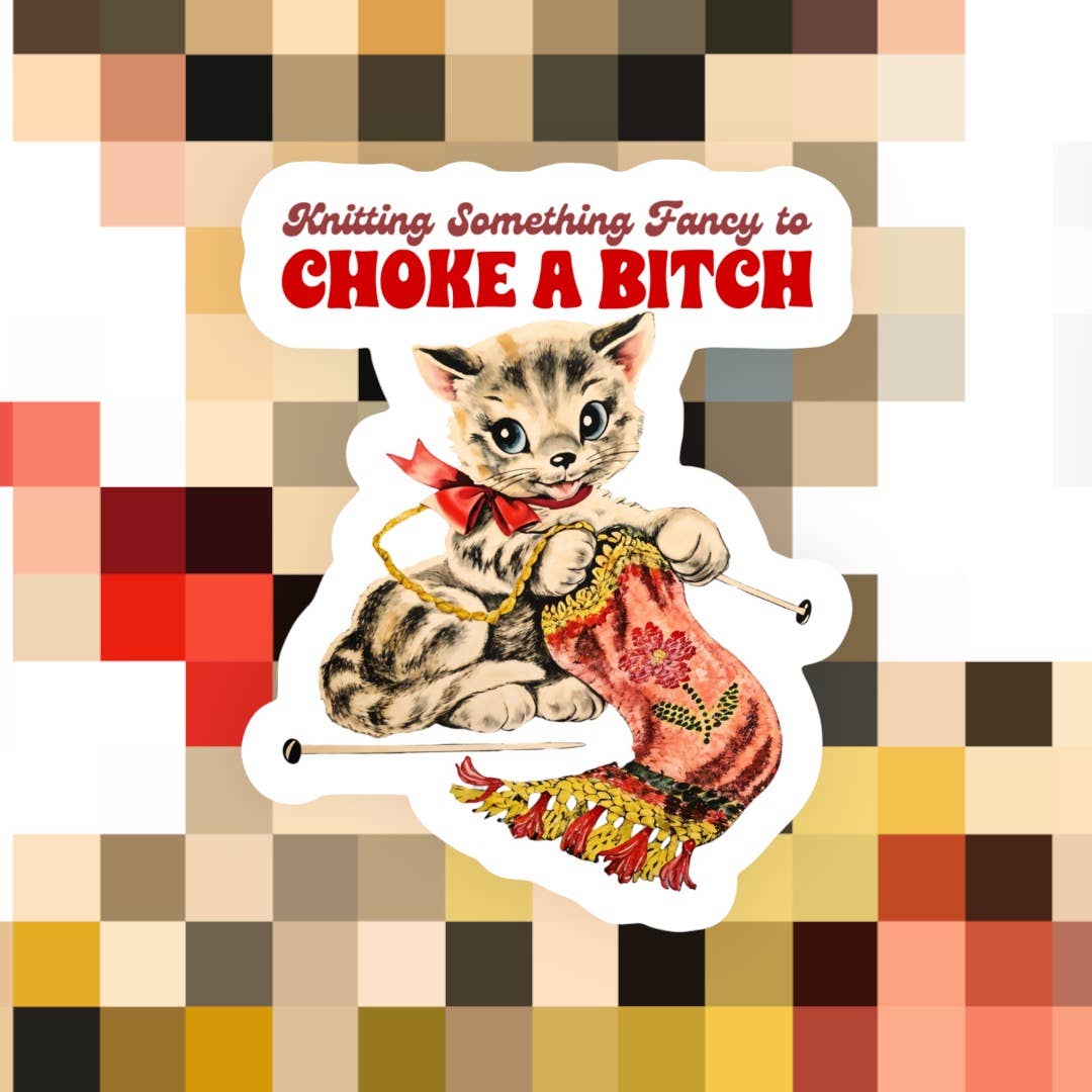 Ace the Pitmatian Co – wholesale Klistermärke – Stickning av något speciellt kattklistermärke1