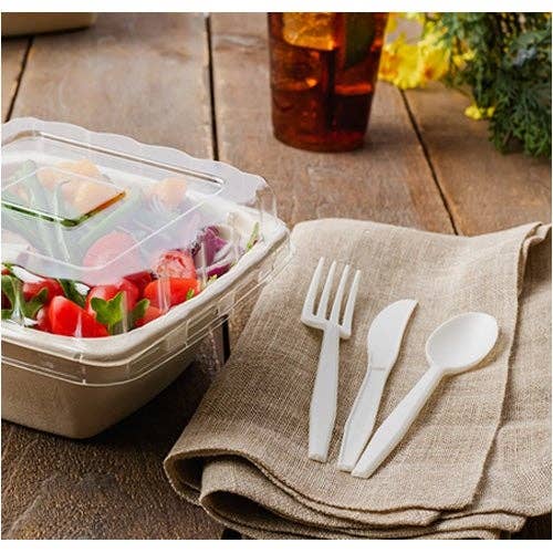 EcoQuality – wholesale Assorted cutlery set – Compostable Eco Friendly Cutlery 6.5 inch - CPLA Heat Resist3