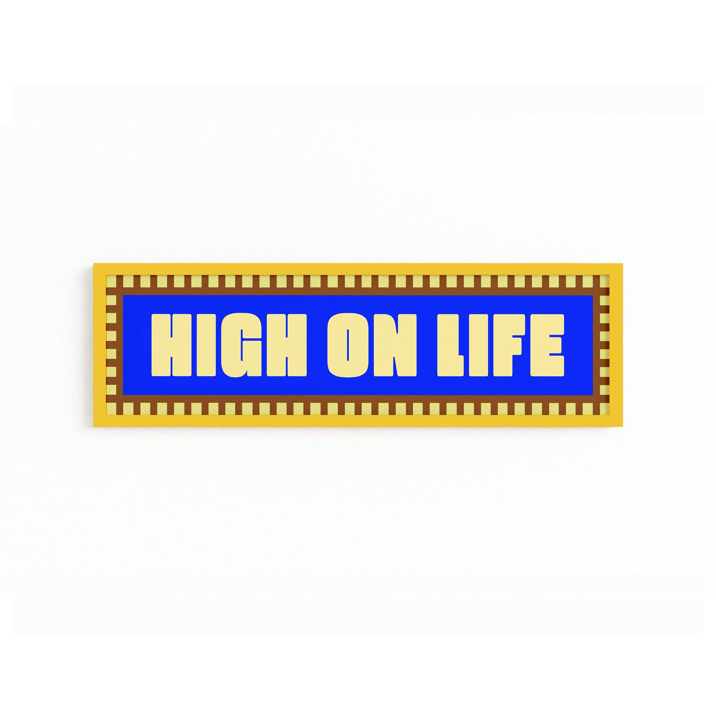 Maddison Ball Creative - Wholesale Art Print - High On Life Panoramic Framed Print8