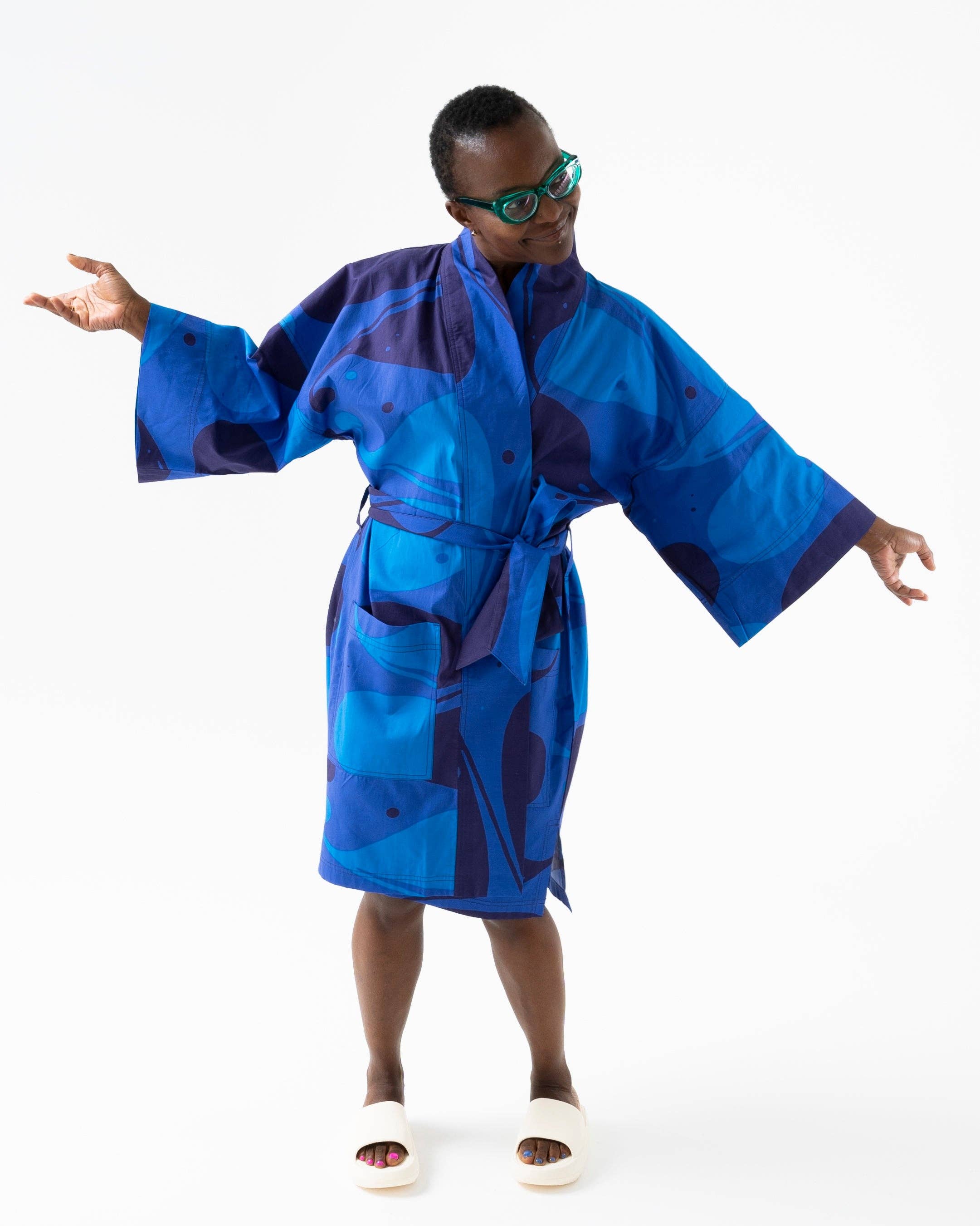 Irregular Sleep Pattern – wholesale Robe – Unisex – Barbarian Robe in Cosmic6