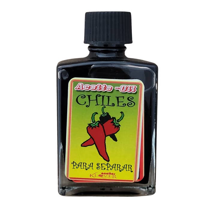 Huile essentielle Chiles Spell - Bouteille de 1 fl. oz pour la vente par Botanica Luz Del Dia Inc