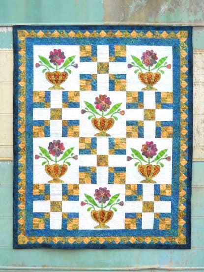 Violet Spice Quilt Pattern CCC-022 for wholesale by Curlicue Creations