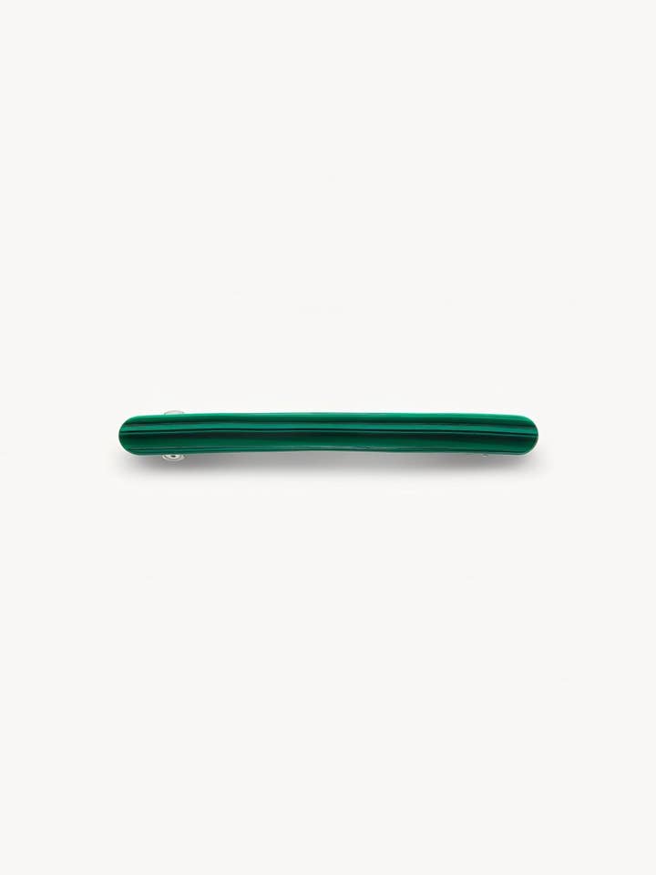 Slim Paris Barrette in Malachite for wholesale by MACHETE