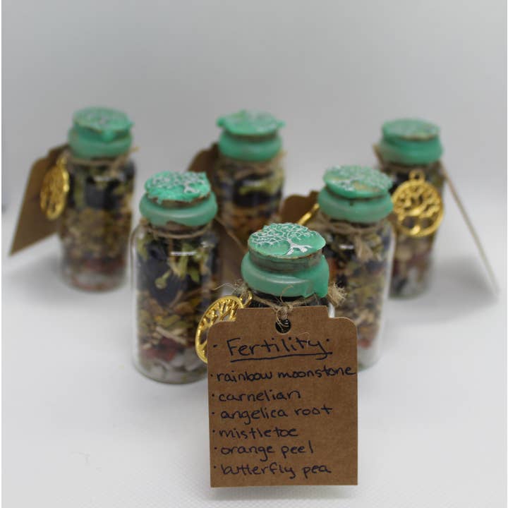 Witchcrafted in MI - Wholesale Meditation Supplies - Bring on Baby Fertility Spell Jar Witch Witchy Witchcraft