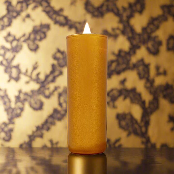 Mixture Home - Wholesale Votive Candle - 2 oz Gold Votive1