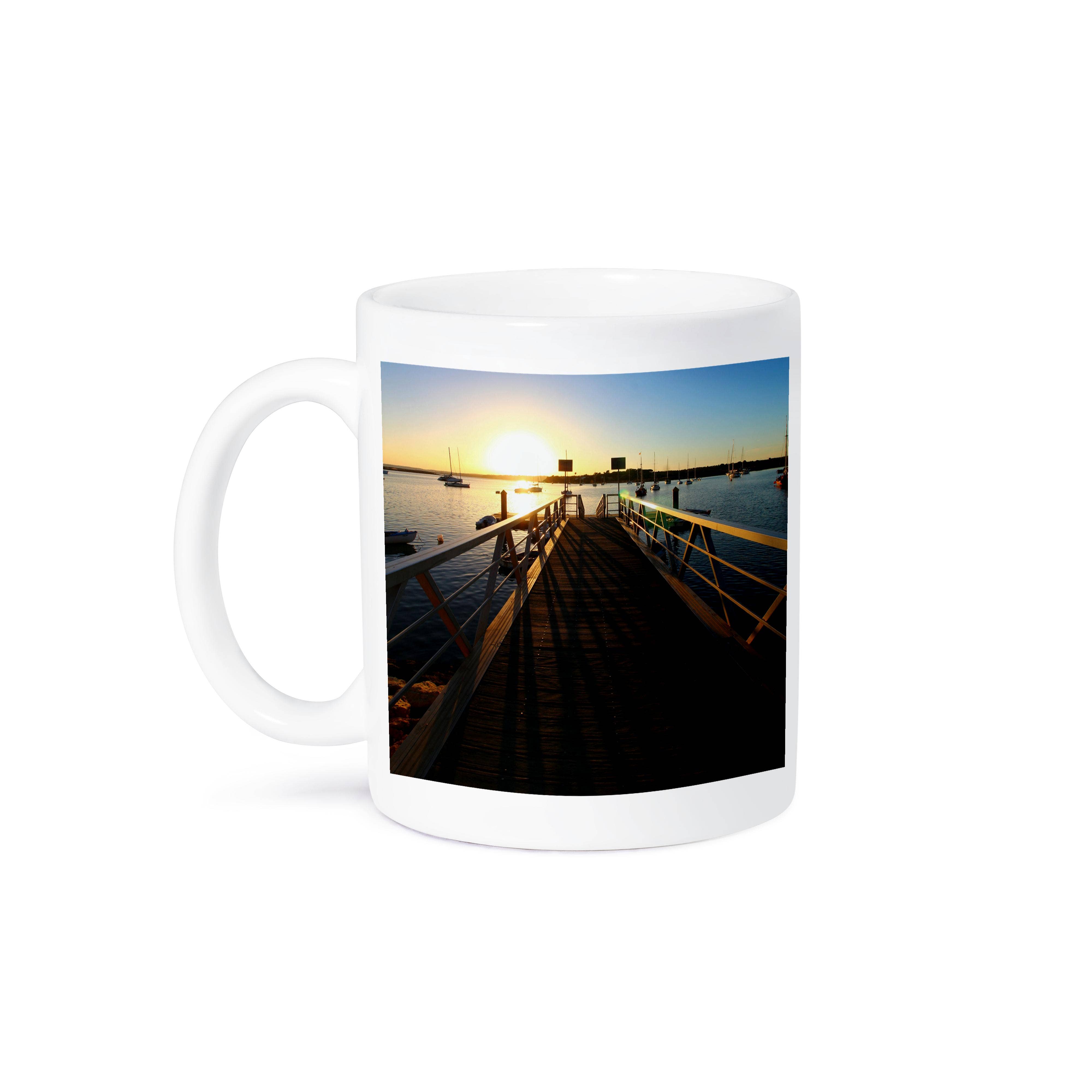 3dRose - Wholesale Coffee Mug - 3dRose, Pier in Alvor Portugal, Mug8