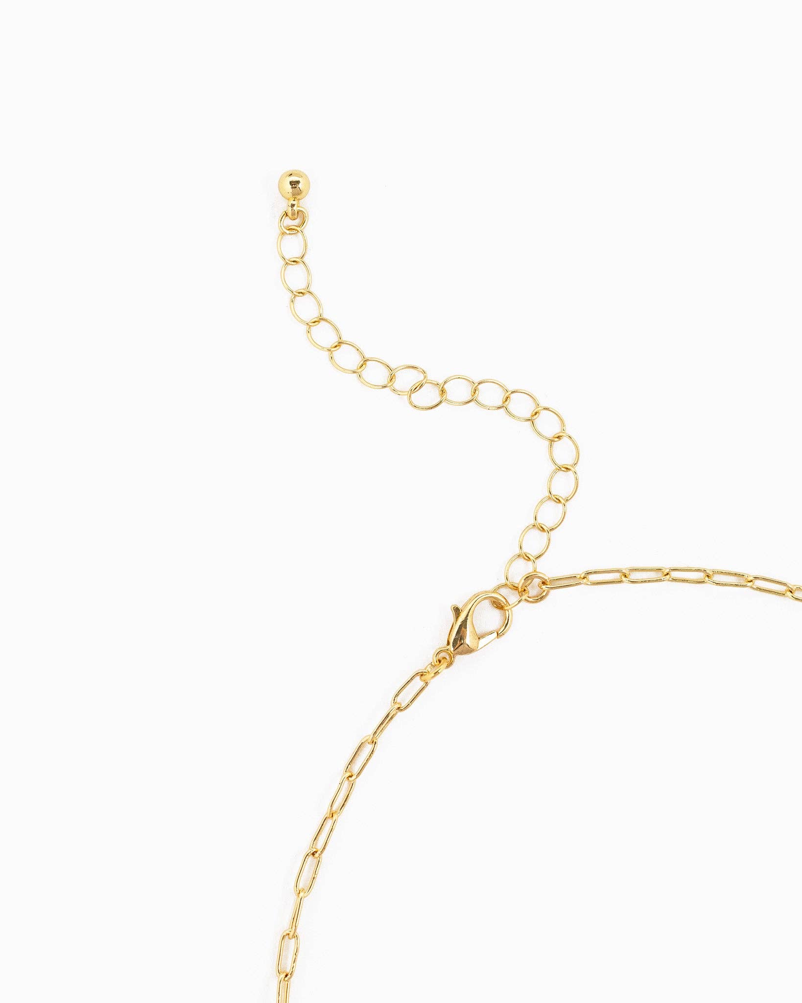 Sessori - Wholesale Pendant/Charm Necklace - MOP Clover Triple Charm Necklace2