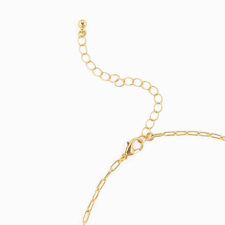 Sessori - Wholesale Pendant/Charm Necklace - MOP Clover Triple Charm Necklace2